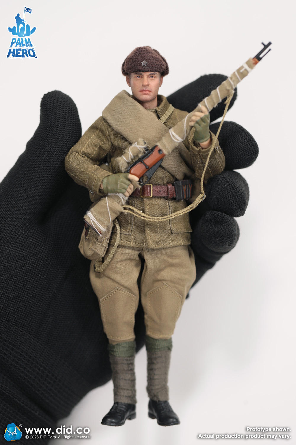 予約 DID 1/12 WW2 ロシア軍 狙撃兵 ヴァシリ・ザイツェフ XR80037