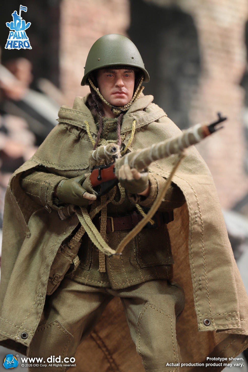 予約 DID 1/12 WW2 ロシア軍 狙撃兵 ヴァシリ・ザイツェフ XR80037