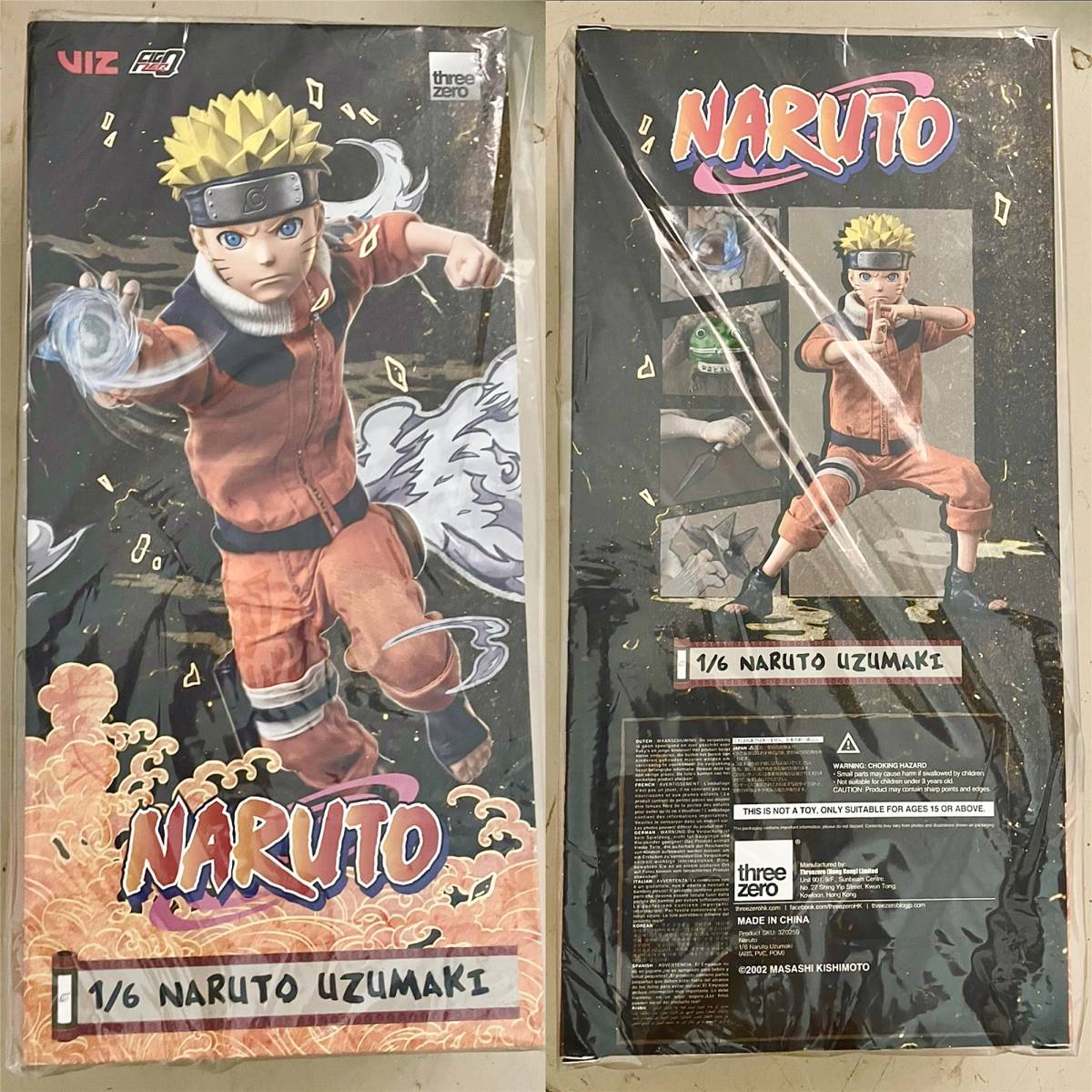 スリーゼロ NARUTO ナルト 1/6スケール THREEZERO うずまき