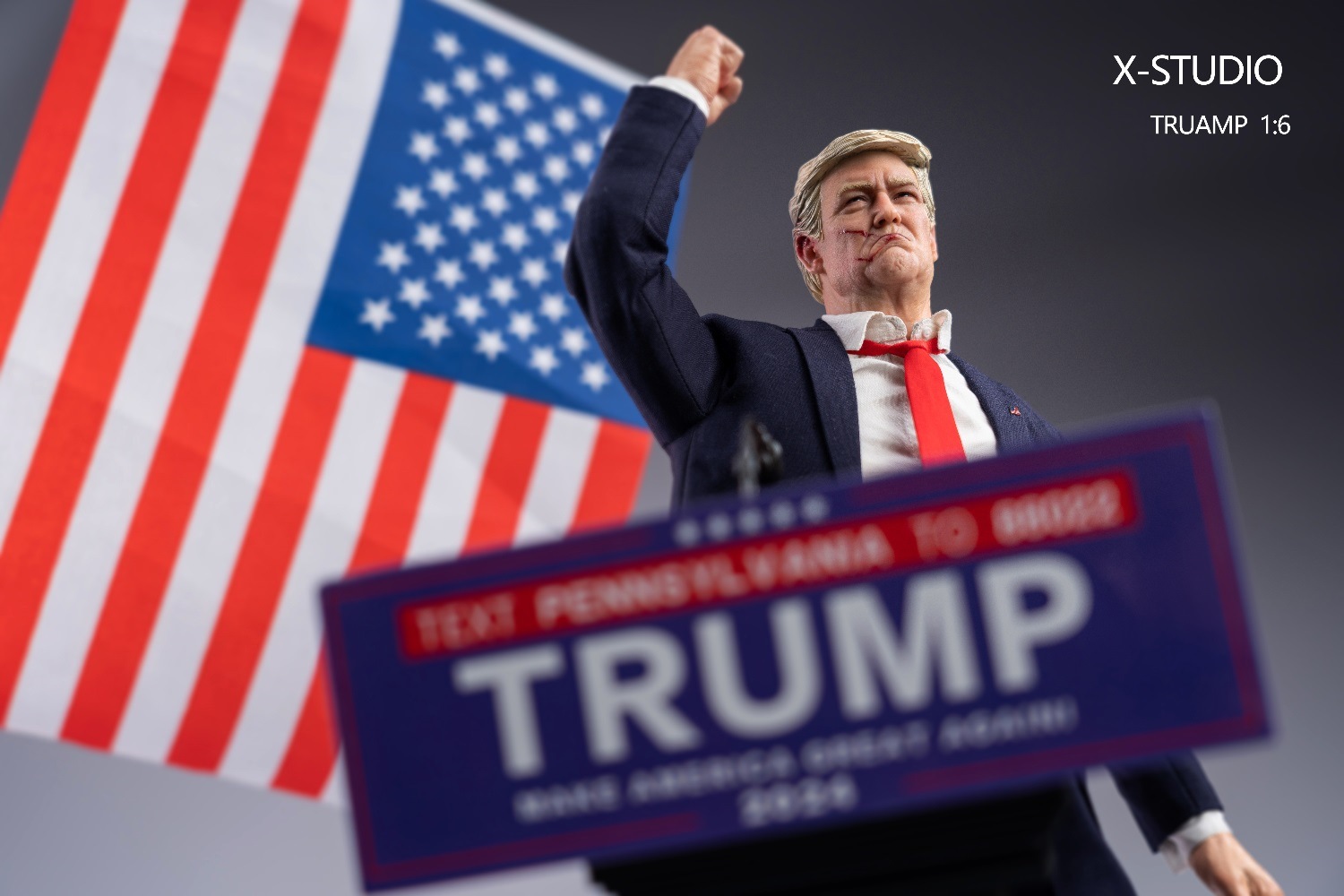 予約 X-STUDIO 1/6 大統領 トランプ 通常.Ver S001 / DX.Ver S002