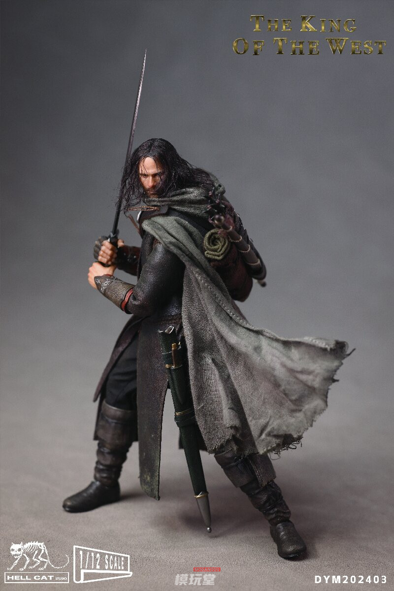 Hell Cat ザ・キング・オブ・ザ・ウエスト 植毛ヘッド DYM202403 Hell Cat 1/12 ザ・キング・オブ・ザ・ウエスト 植毛ヘッド DYM202403