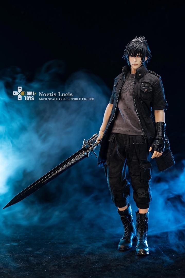 ゲームトイズ ノクティス 1/6 アクション フィギュア GAMETOYS 1/6 ノクティス・ルシス 特典ヘッド付き 未開封新品 GT-010