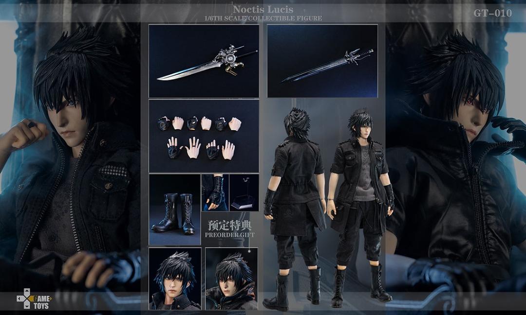 GAMETOYS 1/6 ノクティス・ルシス 特典ヘッド付き 未開封新品 GT-010