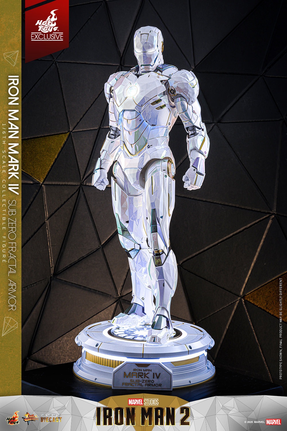 ホットトイズ アイアンマン・マーク４ サブ・ゼロフラクタル・アーマー ホットトイズ 1/6 アイアンマン マーク4（サブ-ゼロ フラクタル
