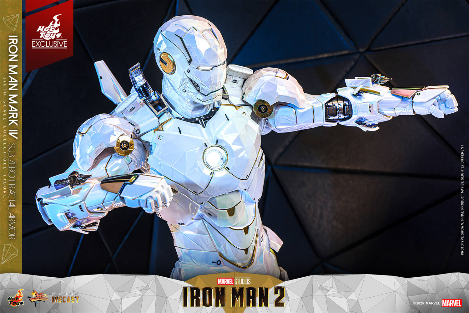 ホットトイズMMS830D76アイアンマン・マーク４サブ・ゼロフラクタルアーマー ホットトイズ 1/6 アイアンマン マーク4（サブ-ゼロ フラクタル