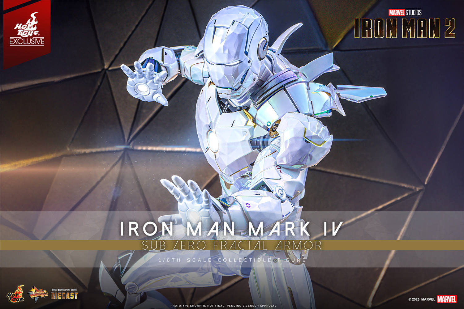 ホットトイズ アイアンマン・マーク４ サブ・ゼロフラクタル・アーマー ホットトイズ 1/6 アイアンマン マーク4（サブ-ゼロ フラクタル