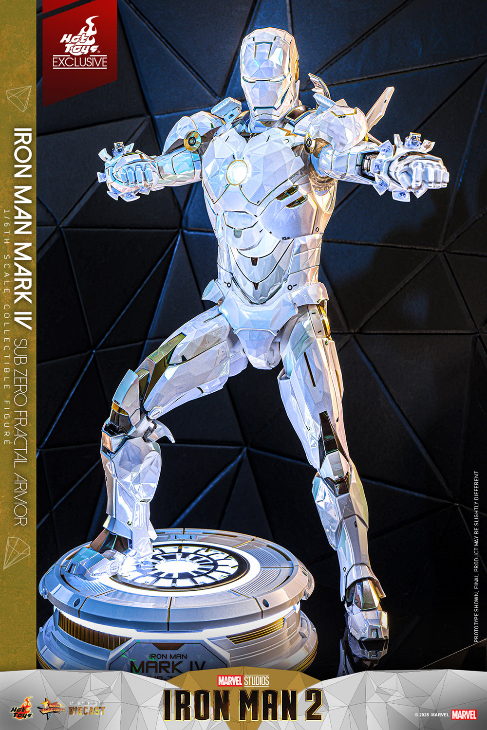ホットトイズ 1/6 アイアンマン マーク4（サブ-ゼロ フラクタル