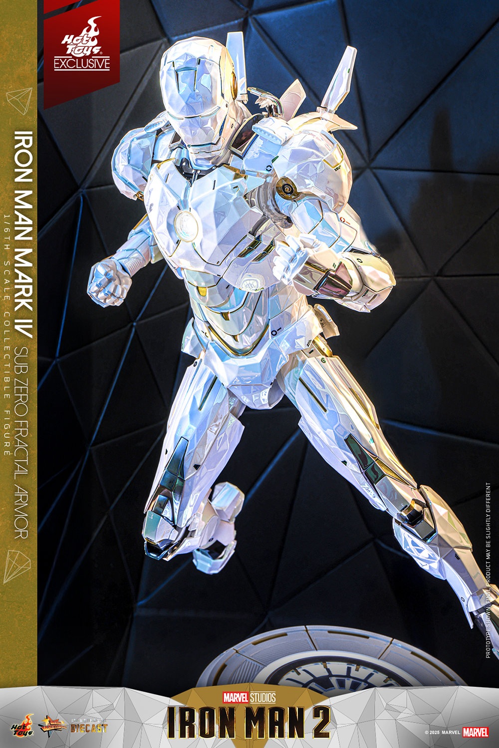 ホットトイズ 1/6 アイアンマン マーク4（サブ-ゼロ フラクタル