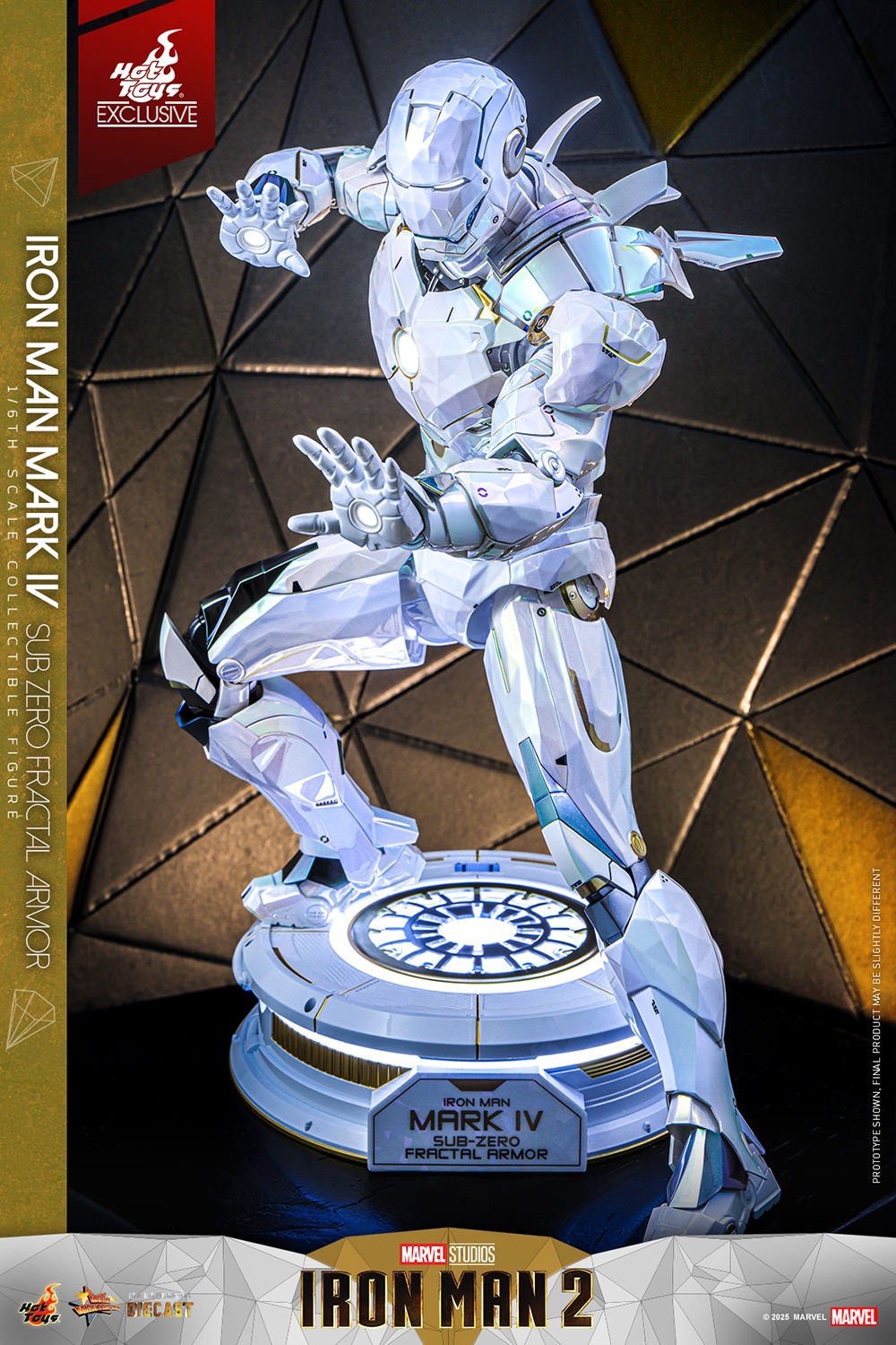 ホットトイズMMS830D76アイアンマン・マーク４サブ・ゼロフラクタルアーマー ホットトイズ 1/6 アイアンマン マーク4（サブ-ゼロ フラクタル