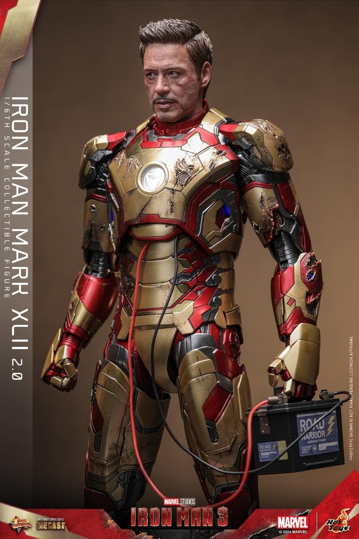 ホットトイズ 1/6 『アイアンマン3』 アイアンマン・マーク42 2.0版