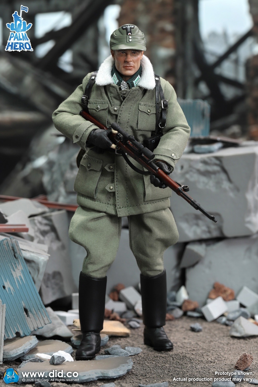 予約 DID 1/12 WW2 ドイツ軍 ケーニッヒ少佐 XR80036 WWII German
