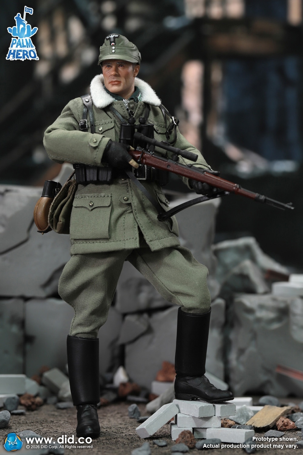 ジェジュン&ユノ人形 軍隊時代 予約 DID 1/12 WW2 ドイツ軍 ケーニッヒ少佐 XR80036 WWII German