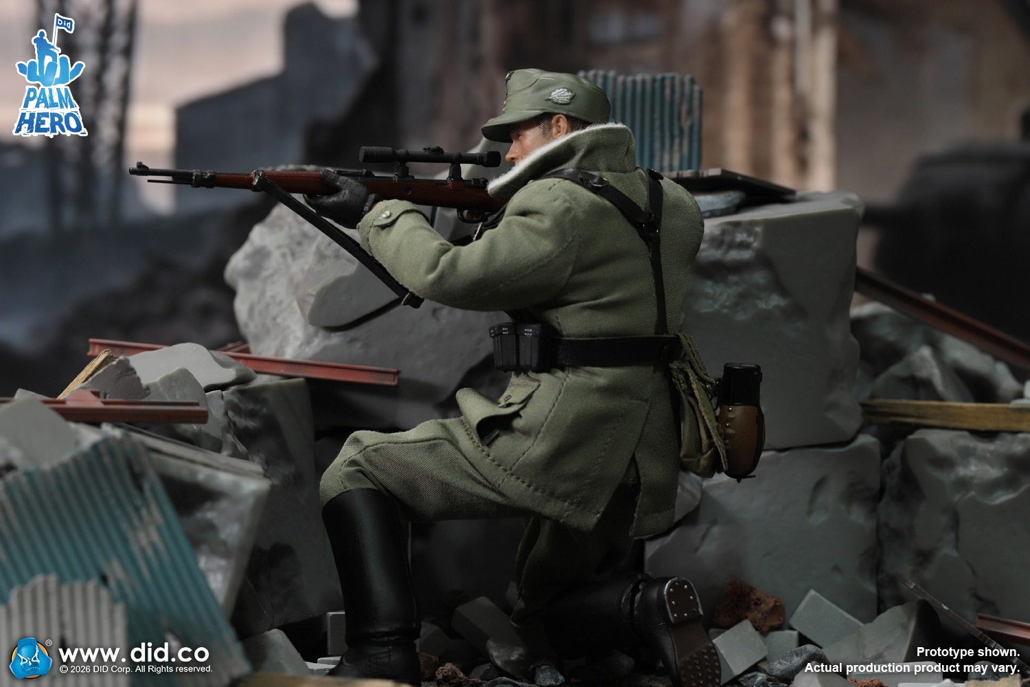 予約 DID 1/12 WW2 ドイツ軍 ケーニッヒ少佐 XR80036 WWII German