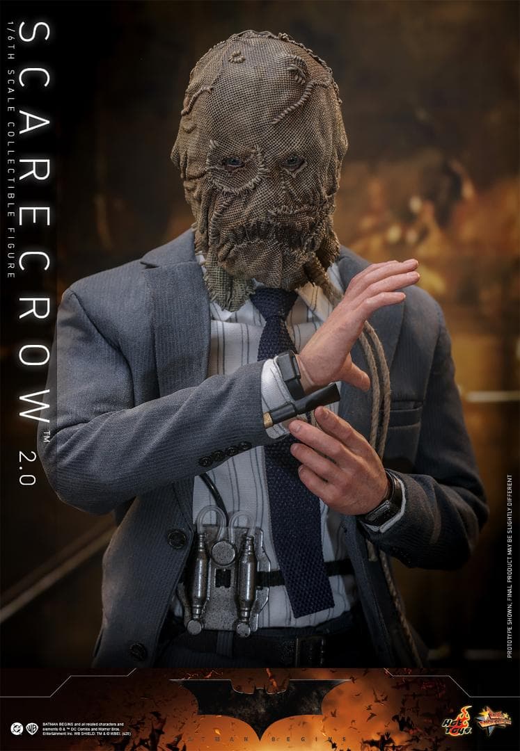 ホットトイズ 1/6 『バットマン ビギンズ』 スケアクロウ 2.0版 MMS801