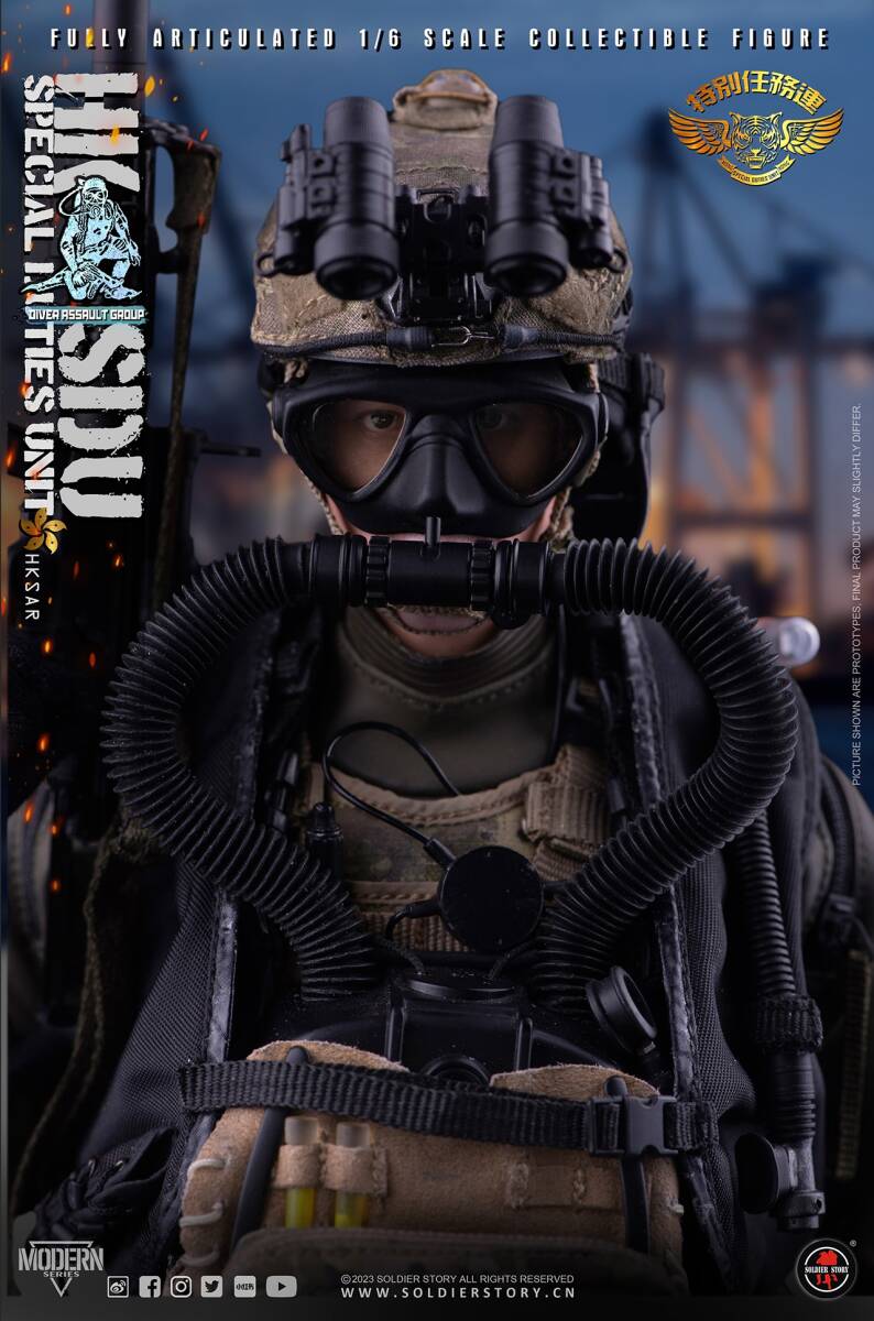Soldier Story 1/6 香港警察 SDU 特別任務連 水鬼隊 通常. Soldier Story 1/6 香港警察 SDU 特別任務連 水鬼隊 通常.ver 未開封