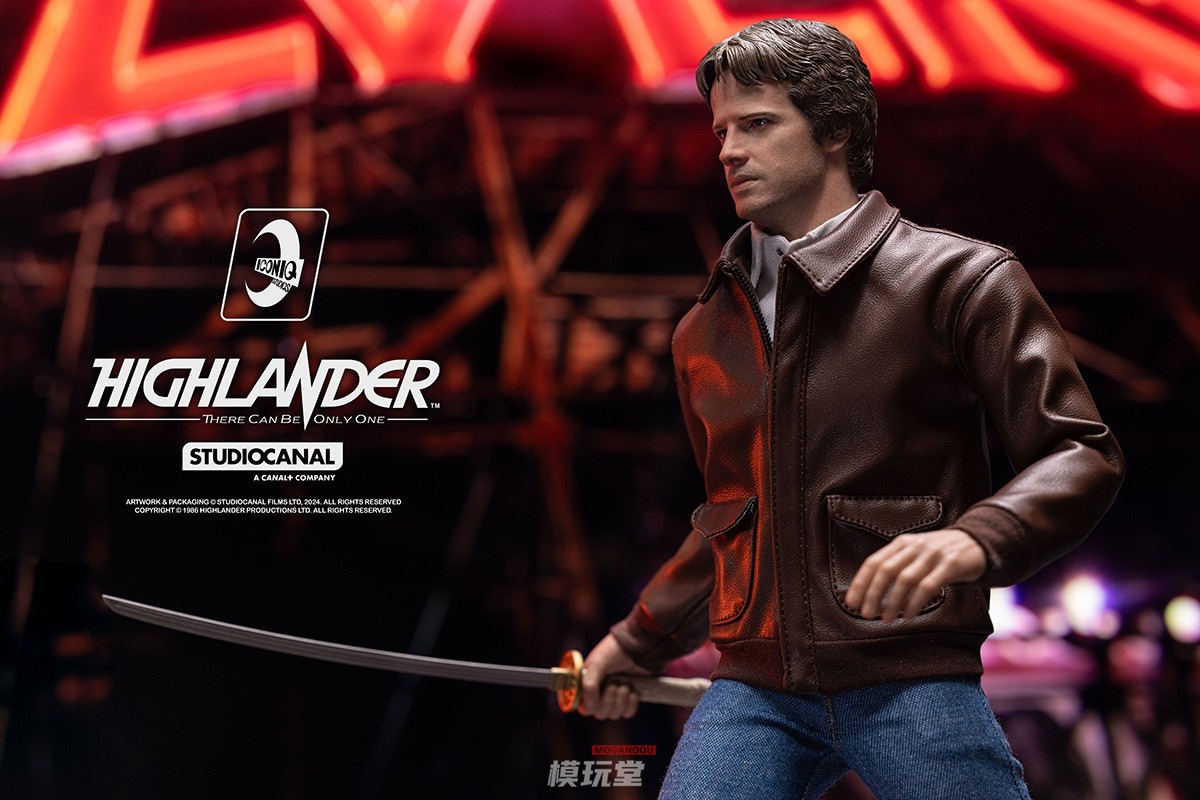 コナーマクラウドハイランダーデーモンウォリアー1/6スケールタイプ ホットトイズ 予約 ICONIQ STUDIOS 1/6 『ハイランダー 悪魔の戦士』 コナー