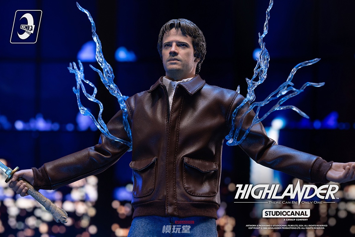 コナーマクラウドハイランダーデーモンウォリアー1/6スケールタイプ ホットトイズ 予約 ICONIQ STUDIOS 1/6 『ハイランダー 悪魔の戦士』 コナー