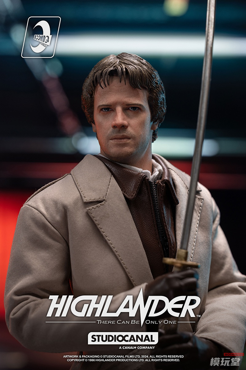 1/6フィギュア 映画「ハイランダー」コナーマクロード(ヘッドカスタム品) 予約 ICONIQ STUDIOS 1/6 『ハイランダー 悪魔の戦士』 コナー