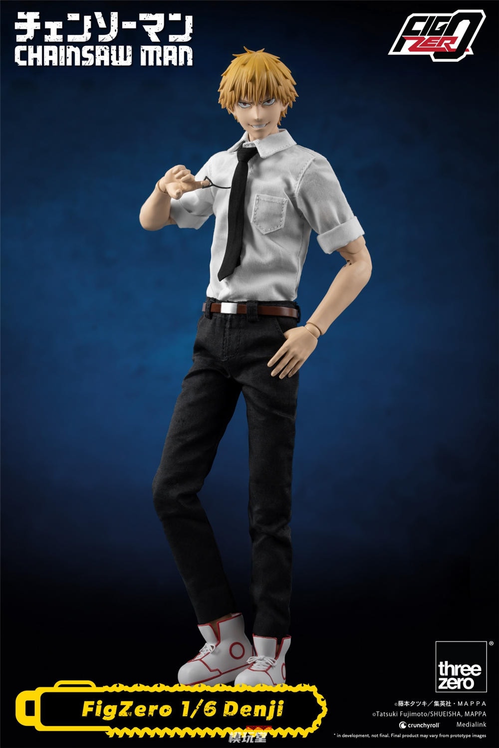 予約 threezero 1/6 FigZero 『チェンソーマン』 デンジ 再販版 3Z0407