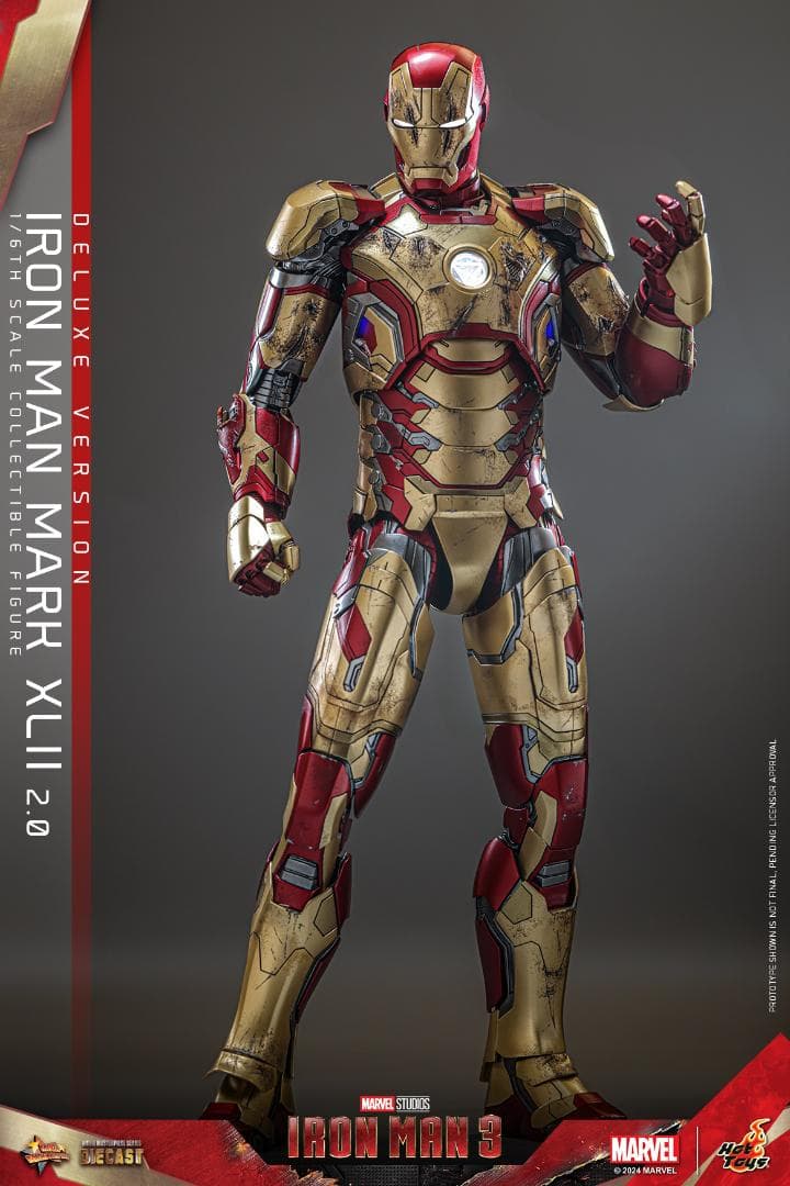 ホットトイズ 1/6 『アイアンマン3』 アイアンマン・マーク42 2.0 DX版