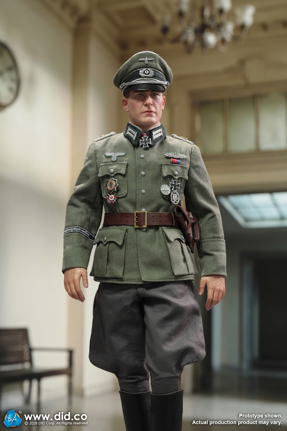 予約 DID 1/6 WW2 ドイツ国防軍 将校 オットー・レーマー D80194 WWII