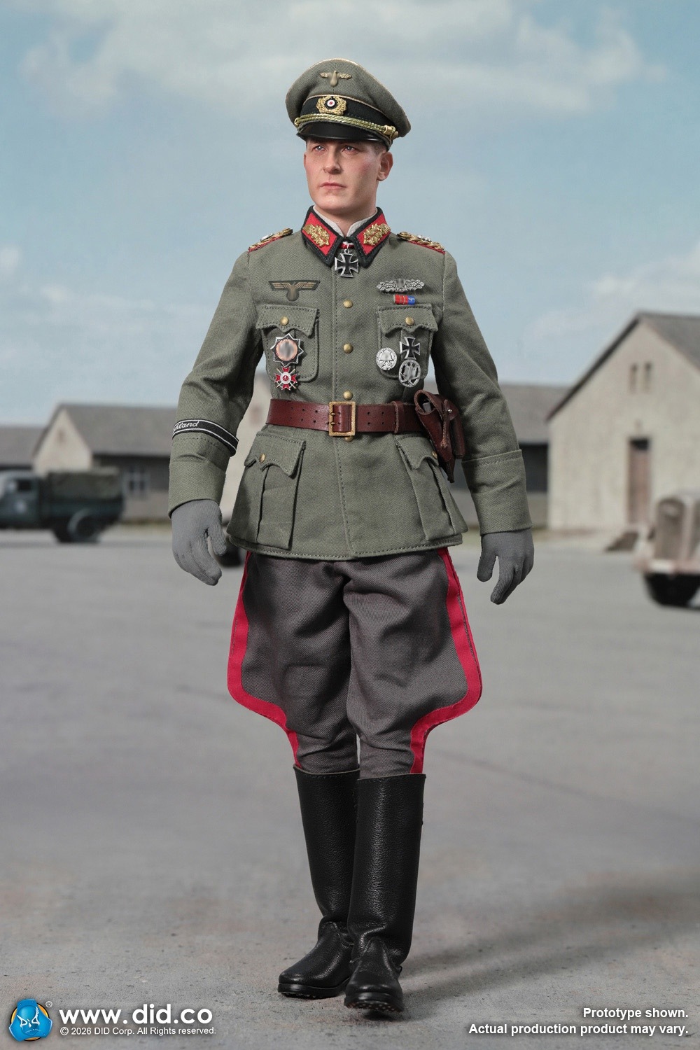 予約 DID 1/6 WW2 ドイツ国防軍 将校 オットー・レーマー D80194 WWII
