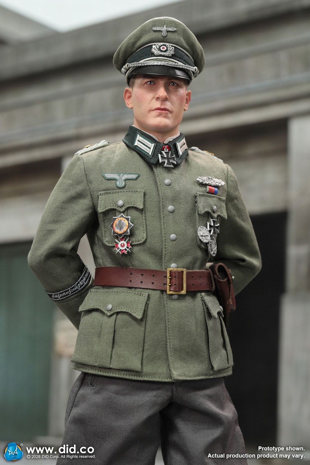 予約 DID 1/6 WW2 ドイツ国防軍 将校 オットー・レーマー D80194 WWII