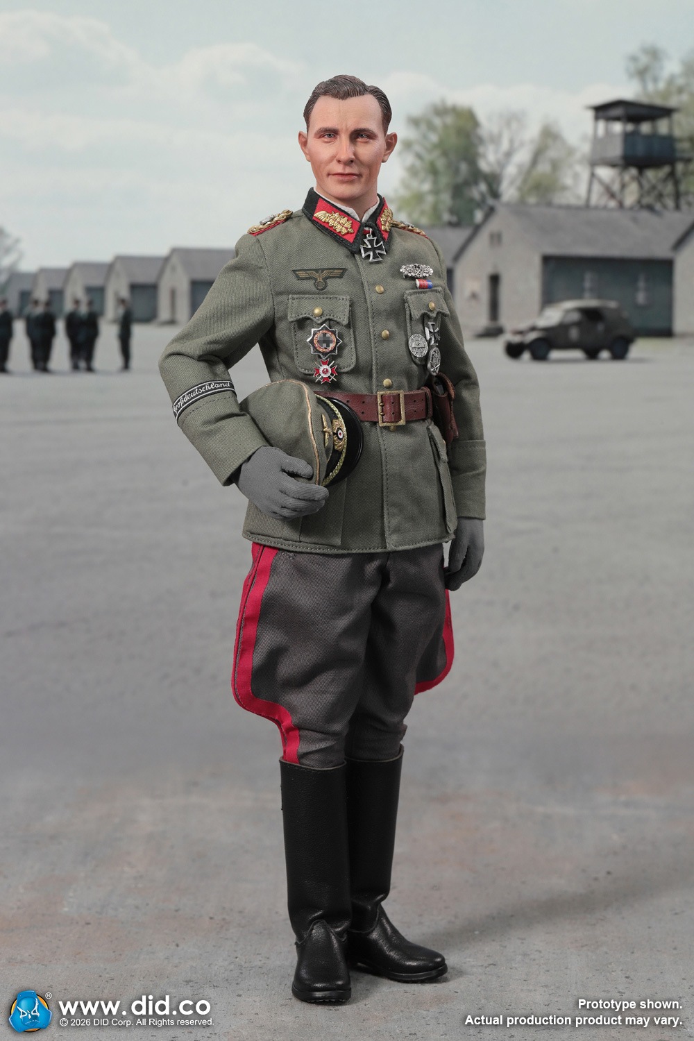 予約 DID 1/6 WW2 ドイツ国防軍 将校 オットー・レーマー D80194 WWII