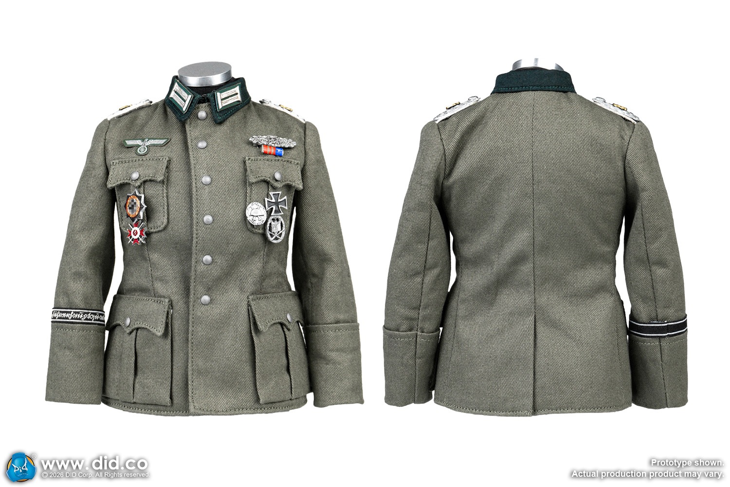 予約 DID 1/6 WW2 ドイツ国防軍 将校 オットー・レーマー D80194 WWII