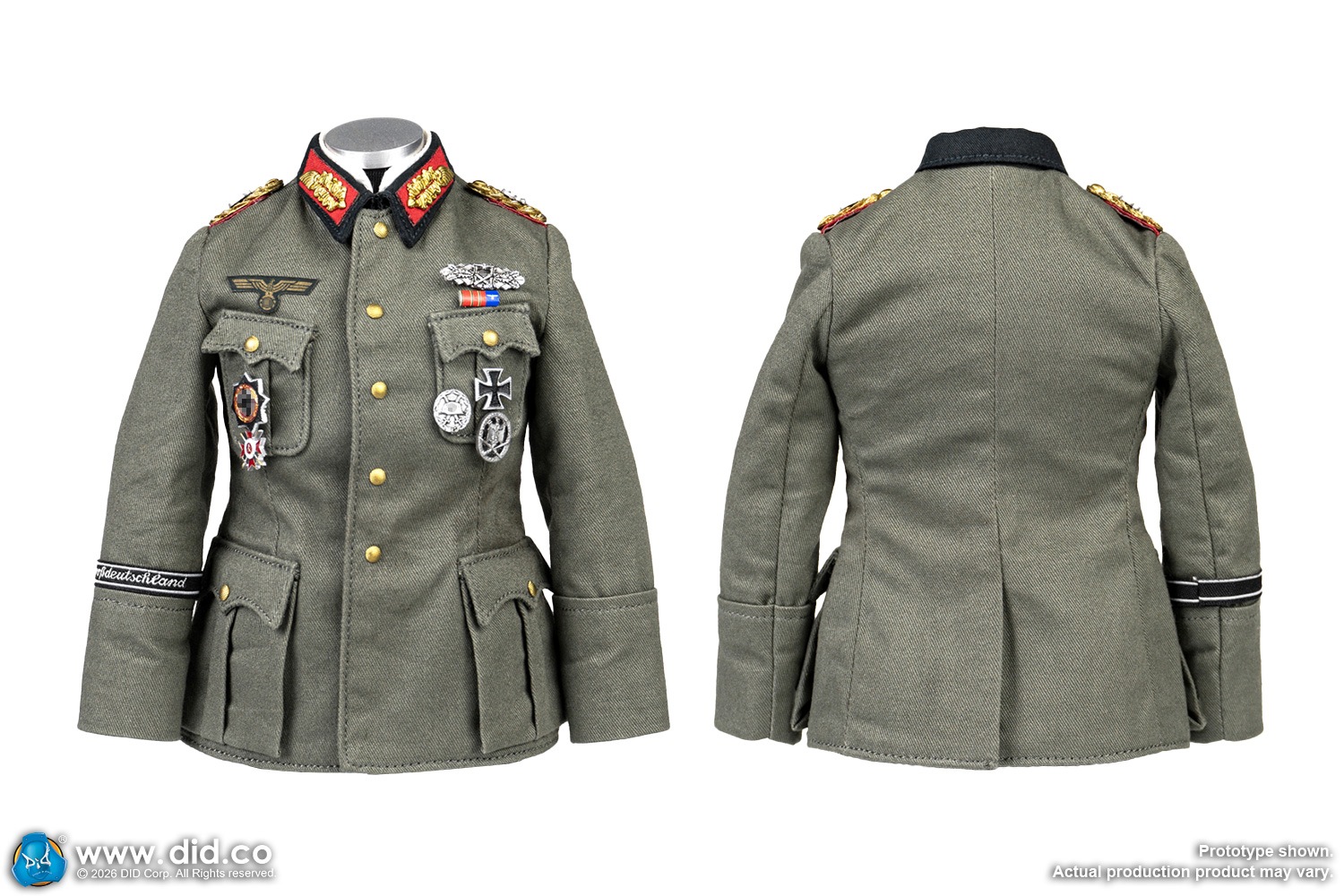 予約 DID 1/6 WW2 ドイツ国防軍 将校 オットー・レーマー D80194 WWII