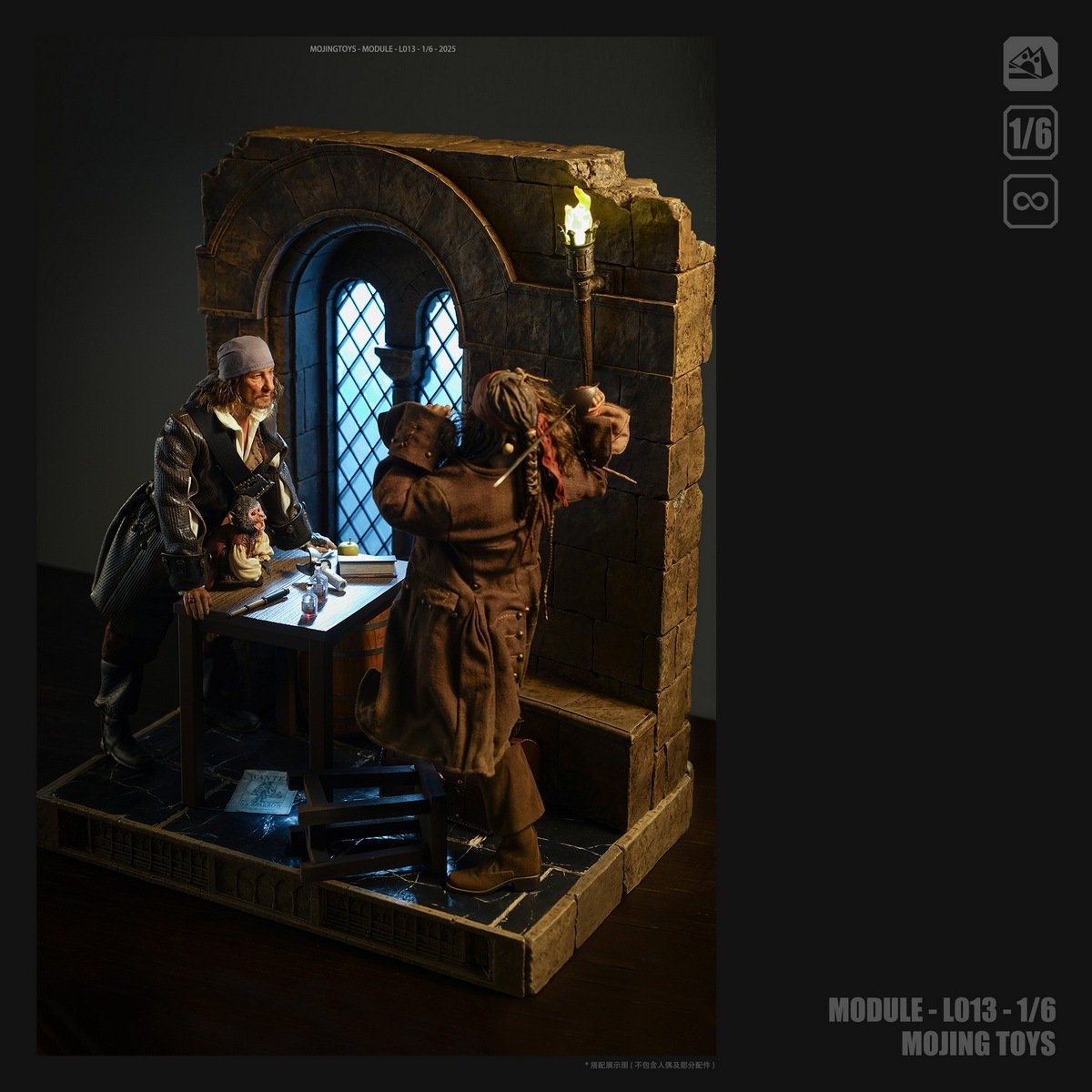 予約 mOjingToys 1/6 『モジュール』シリーズ 中世風ポーション教室