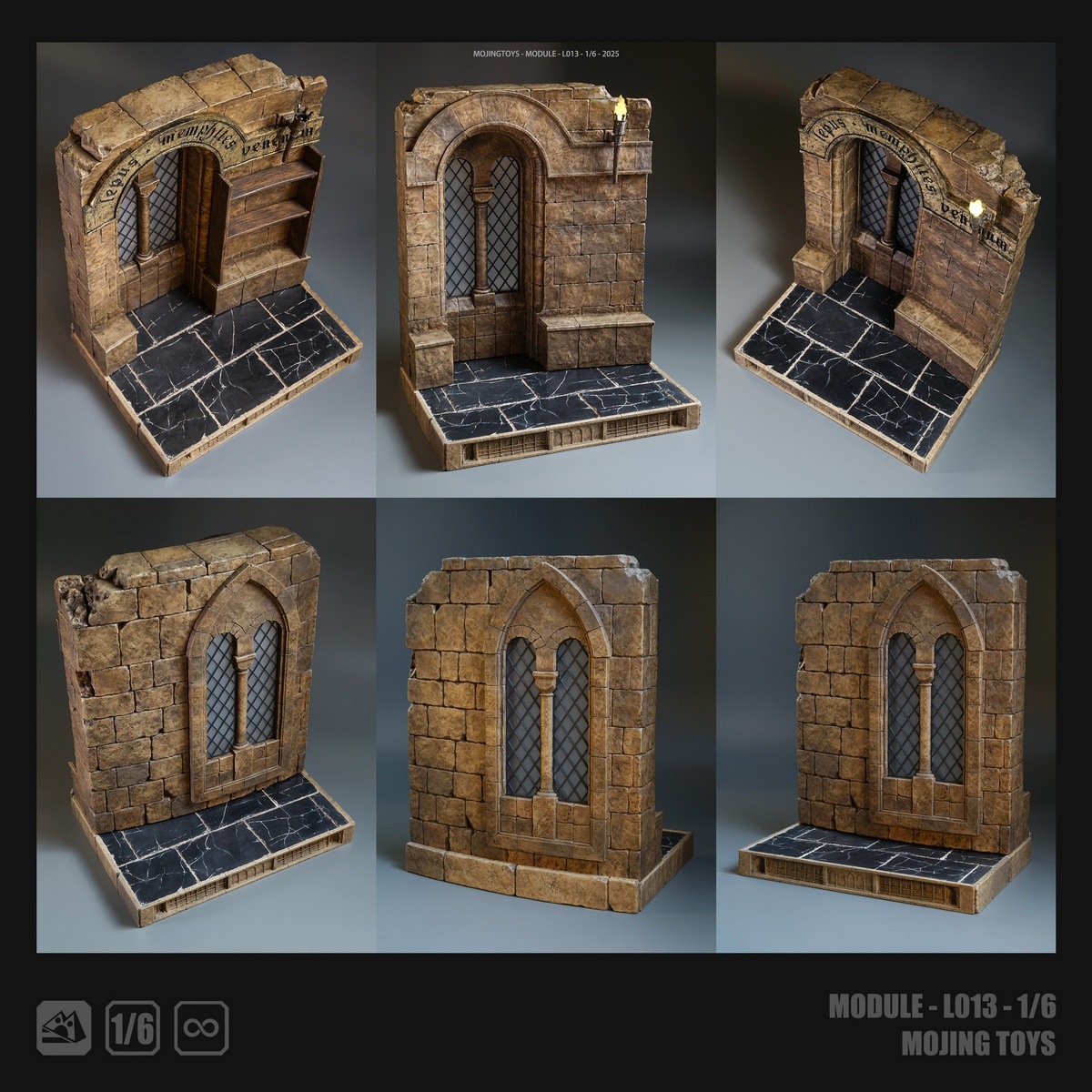 予約 mOjingToys 1/6 『モジュール』シリーズ 中世風ポーション教室