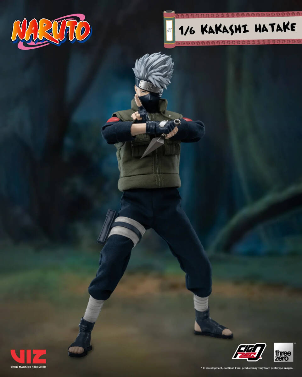 threezero 1/6 フィグゼロ NARUTO ナルト はたけカカシ 未開封新品