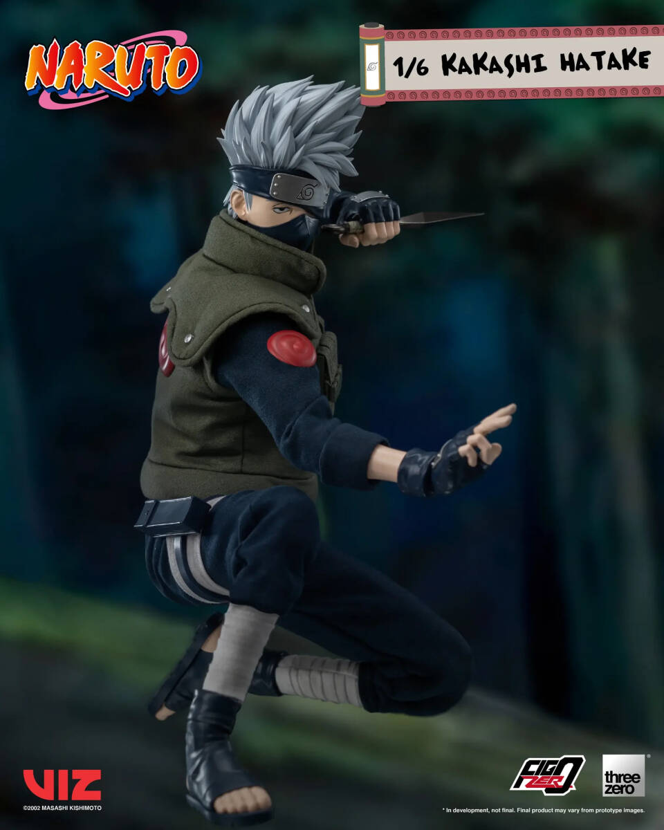 threezero 1/6 フィグゼロ NARUTO ナルト はたけカカシ 未開封新品