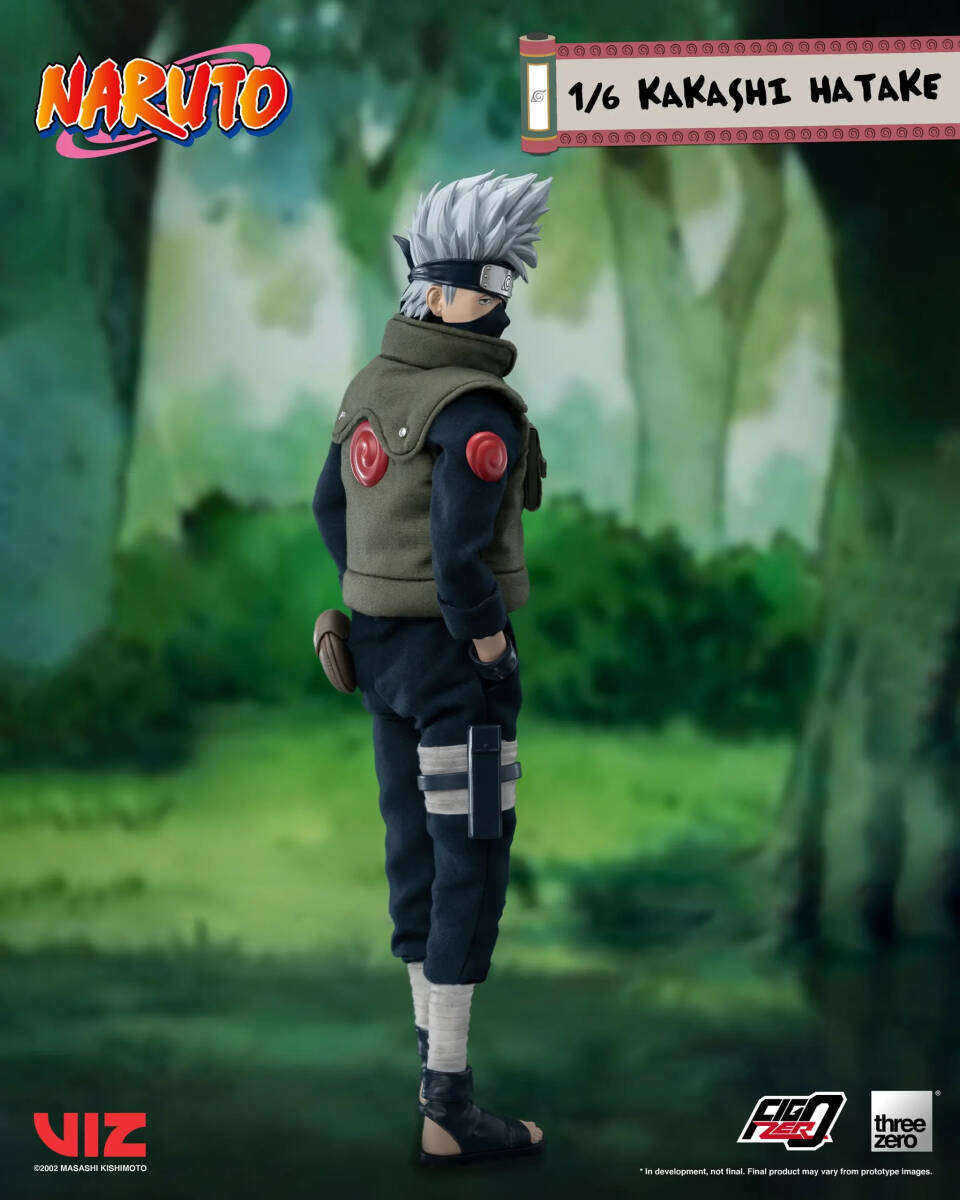 threezero 1/6 フィグゼロ NARUTO ナルト はたけカカシ 未開封新品