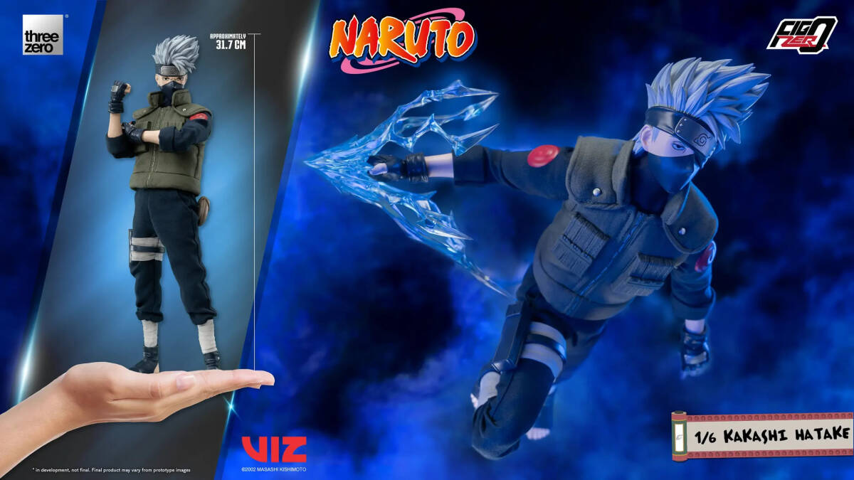 threezero 1/6 フィグゼロ NARUTO ナルト はたけカカシ 未開封新品