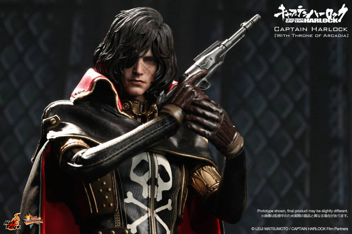 ホットトイズ 1/6 キャプテンハーロック DX.Ver 髑髏の椅子付き 未開封