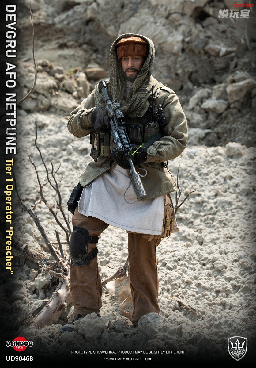 UJINDOU 1/6 DEVGRU AFO NEPTUNE Tier 1 Ooerator “PREACHER” UD9046B