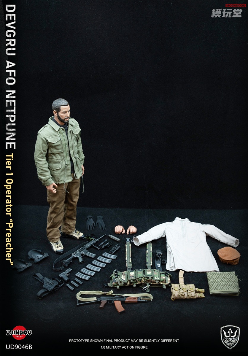 UJINDOU 1/6 DEVGRU AFO NEPTUNE Tier 1 Ooerator “PREACHER” UD9046B