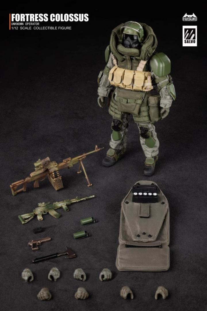【新品未開封】SALVOシリーズ SA02 フォートレスコロッサス 1/12 HASUKI 1/12 SALVOシリーズ SA02 フォートレスコロッサス 未開封新品