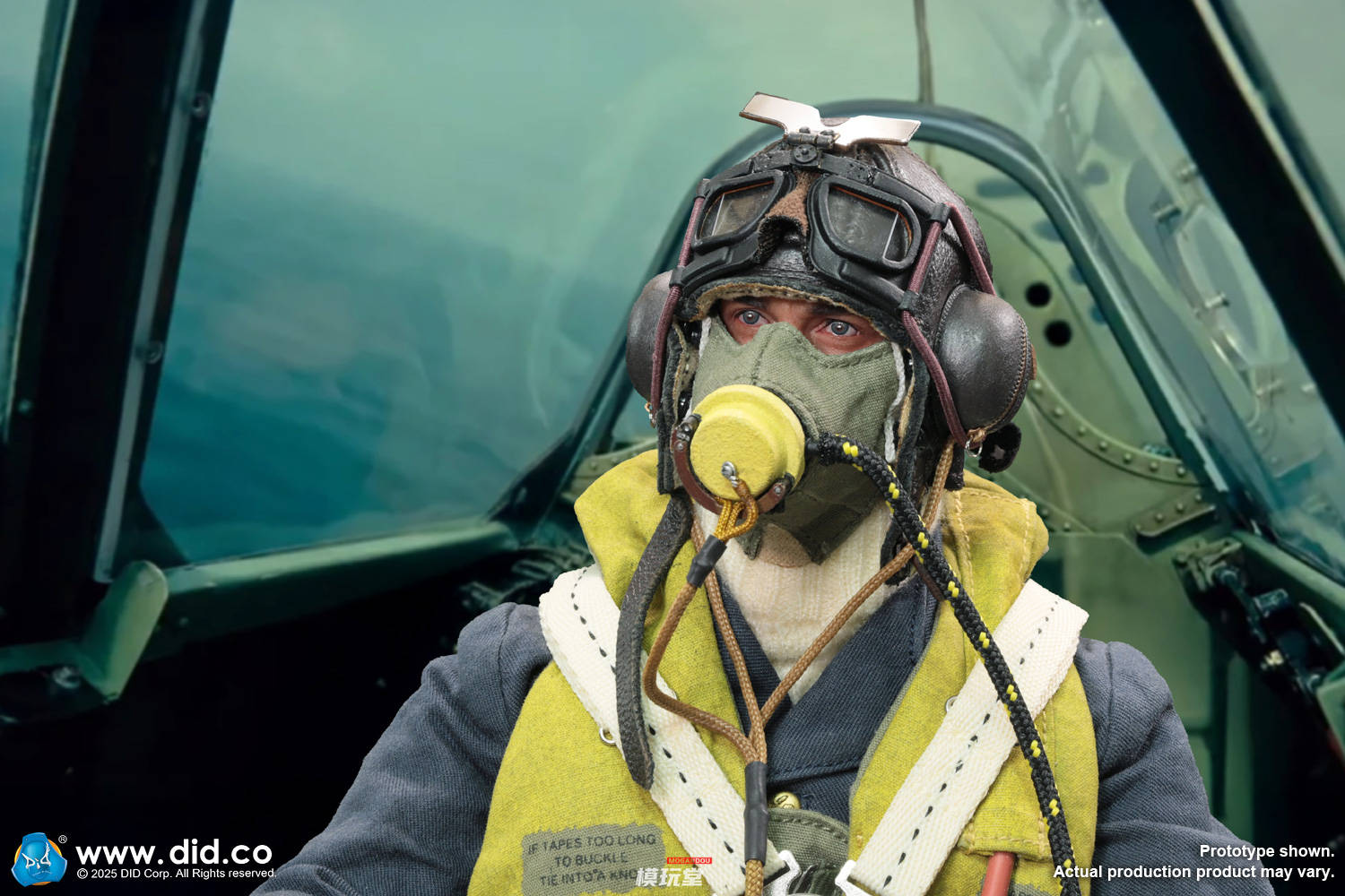 DID 1/6 WW2 イギリス空軍 パイロット 中隊長 トム K80187 WWII