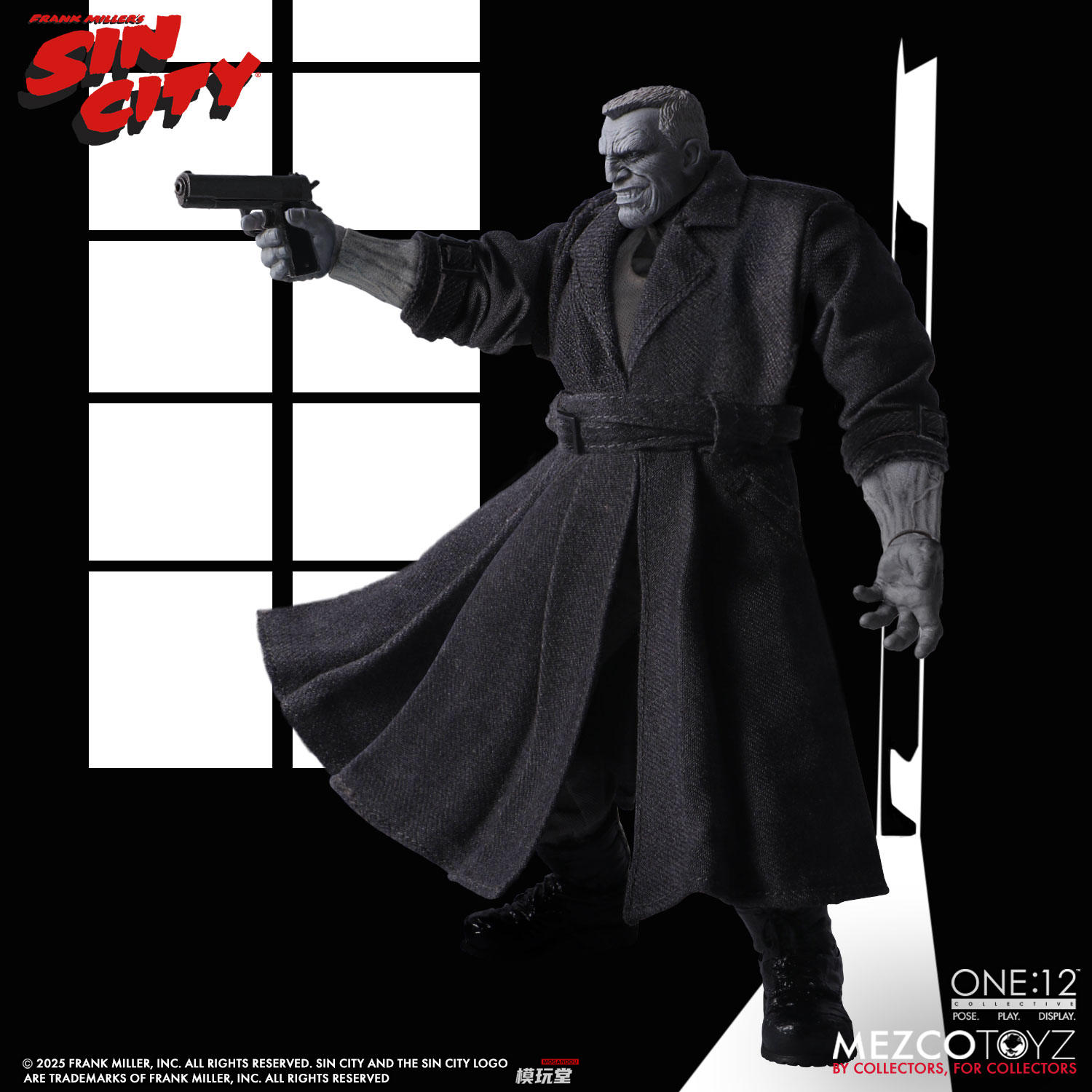 予約 Mezco Toyz 1/12 『シン・シティ』 マーヴ Sin City - Marv