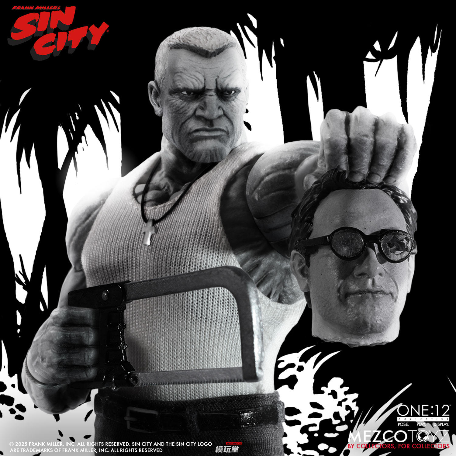 予約 Mezco Toyz 1/12 『シン・シティ』 マーヴ Sin City - Marv