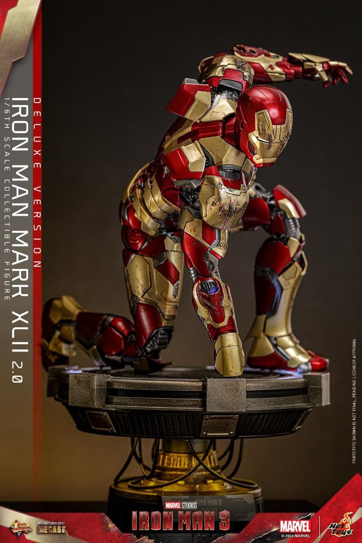 ホットトイズ 1/6 『アイアンマン3』 アイアンマン・マーク42 2.0 DX版