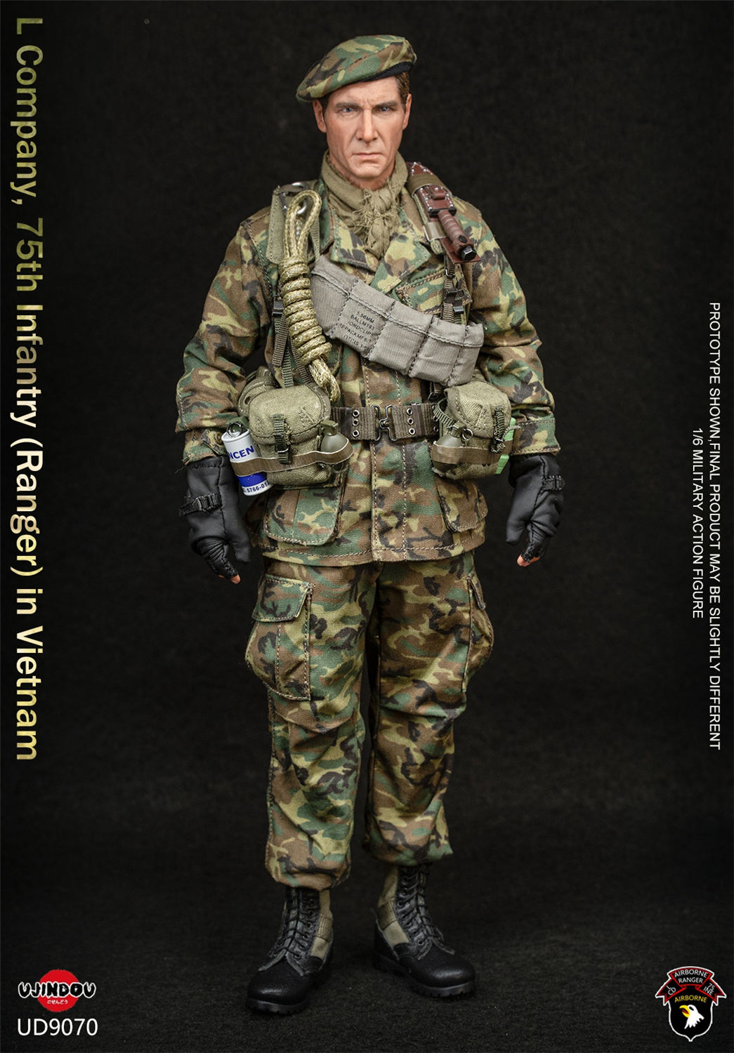 予約 UJINDOU 1/6 ベトナム戦争 米陸軍 第75歩兵連隊（レンジャー）L