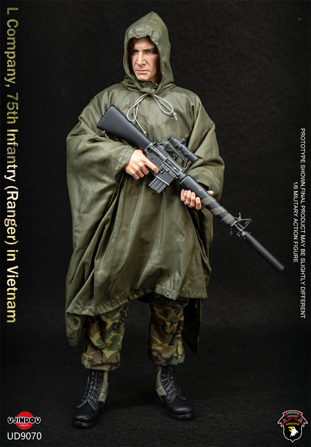 予約 UJINDOU 1/6 ベトナム戦争 米陸軍 第75歩兵連隊（レンジャー）L