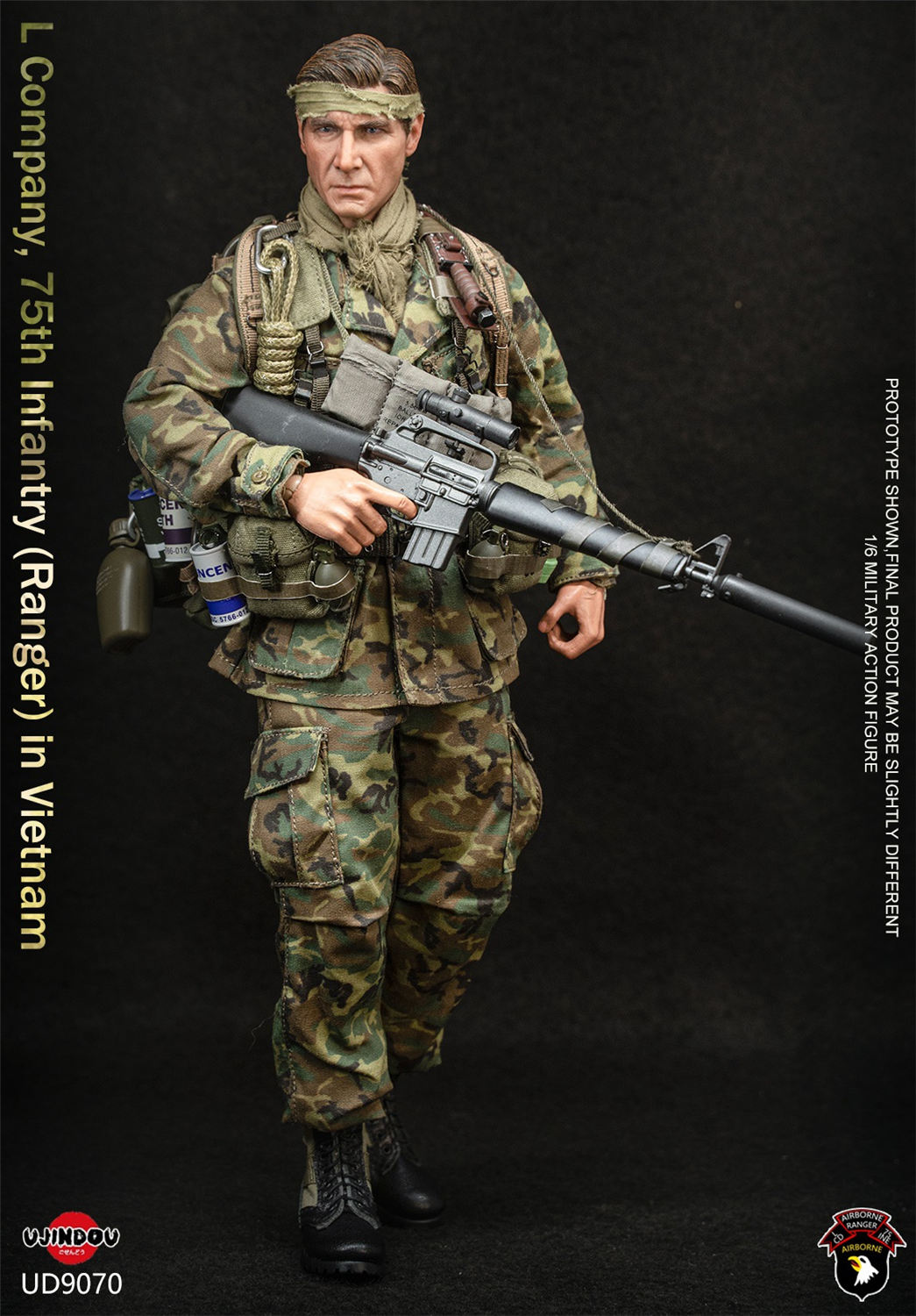 予約 UJINDOU 1/6 ベトナム戦争 米陸軍 第75歩兵連隊（レンジャー）L