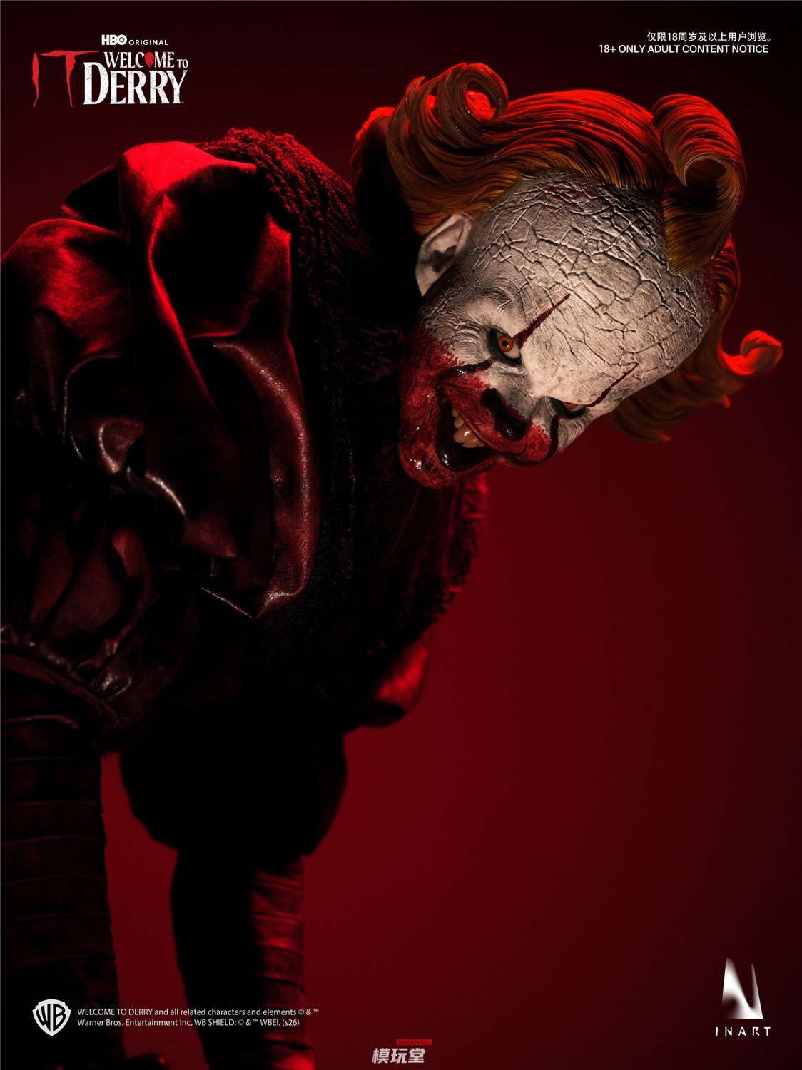 【NECA】新品 IT イット ウェルカム・トゥ・デリー ブラッド・ペニーワイズ 予約 INART 1/6 『IT／イット ウェルカム・トゥ・デリー 』 シーズン1