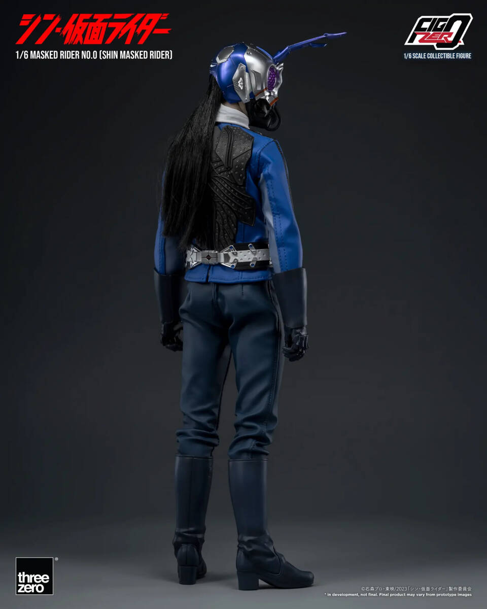 threezero 1/6 フィグゼロ シン・仮面ライダー 仮面ライダー第0号 未