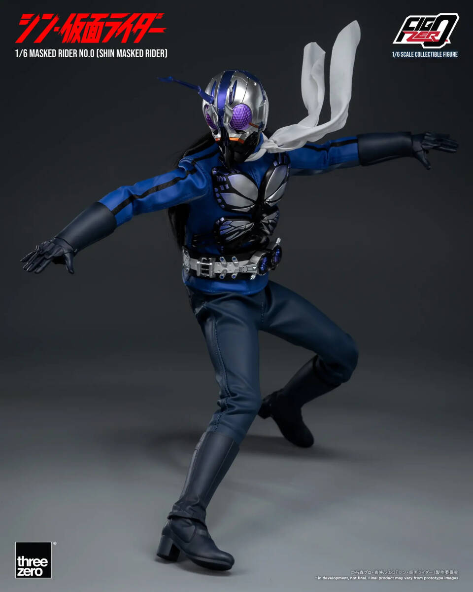 threezero 1/6 フィグゼロ シン・仮面ライダー 仮面ライダー第0号 未